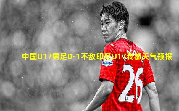 中国U17男足0-1不敌印尼U17我都天气预报