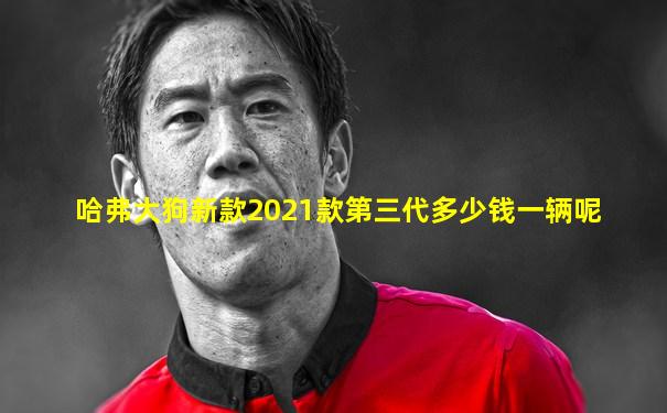 哈弗大狗新款2021款第三代多少钱一辆呢