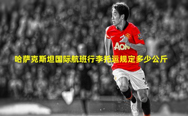 哈萨克斯坦国际航班行李托运规定多少公斤