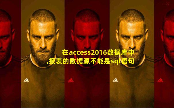 在access2016数据库中,报表的数据源不能是sql语句