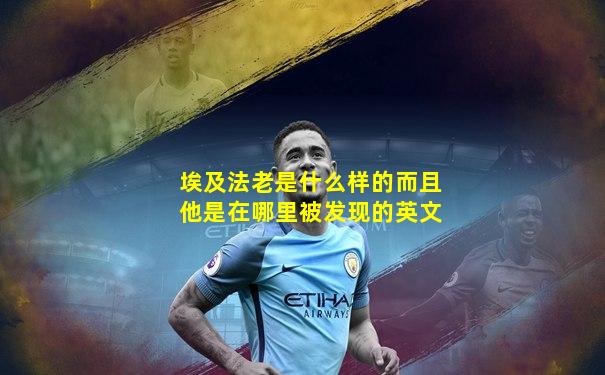 埃及法老是什么样的而且他是在哪里被发现的英文