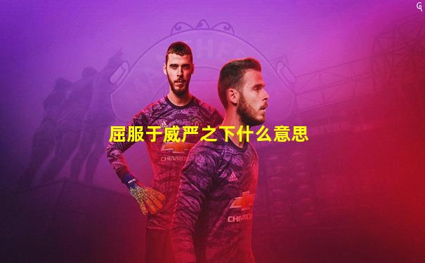 屈服于威严之下什么意思
